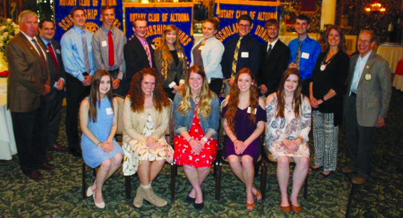 Rotary Club of Altoona presents scholarships | News, Sports, Jobs ...